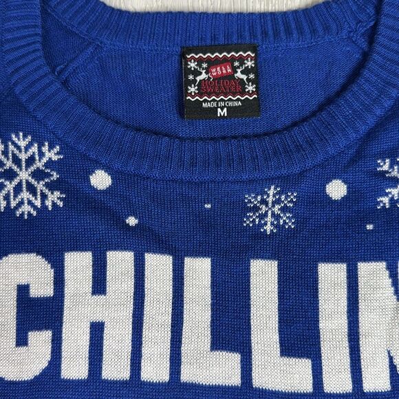 Christmas Sweater, Chillin’ with my Snowmies size M - Picture 3 of 7